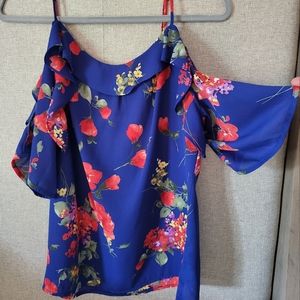 Skies are Blue off Shoulder Top